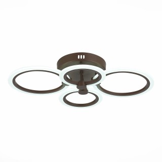 SLE500572-04 Светильник потолочный Кофейный/Белый LED 1*72W 3000-6000K CERINA-foto3