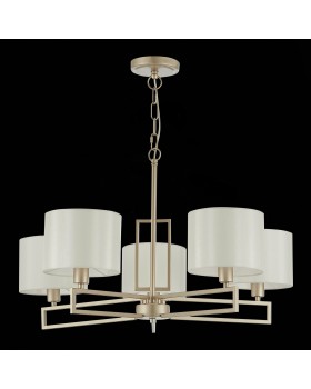 SLE105803-05 Люстра подвесная Матовое золото/Белый E14 5*40W DANAE-foto8