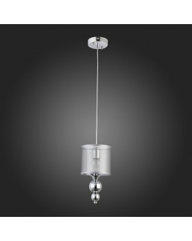 SLE107103-01 Светильник подвесной Хром/Серебристый E27 1*40W PAZIONE-foto6