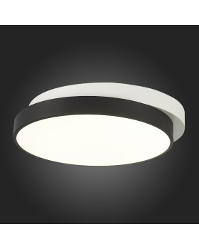 SLE200702-01 Светильник потолочный Черный, Белый/Белый LED 1*45W 3000K/4000K/6000K QVO-foto5