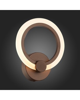 SLE500571-01 Бра Кофейный/Белый LED 1*14W 3000K/4000K/6000K CERINA-foto5