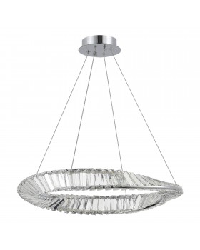 SL6204.101.01 Светильник подвесной ST-Luce Хром/Прозрачный LED 1*32W 4000K RITORTO-foto2