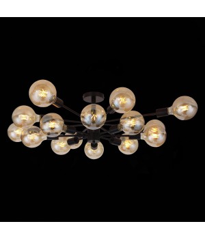 SL419.402.16 Люстра потолочная Черный E27 16*60W ANO-foto13