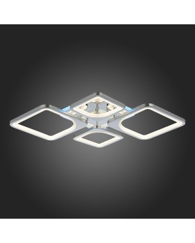 SLE500312-04RGB Светильник потолочный Хром/Белый LED 1*112W RGB 8W 3000-6000K GIURA-foto7