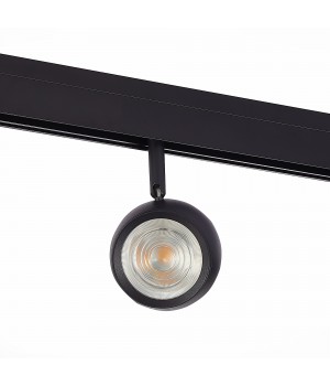 ST355.446.10 Магнитный трековый светильник Черный LED 1*10W 4000K 470Lm Ra>80 36° IP20 L120xW50xH176 48V SKYLINE 48-foto2