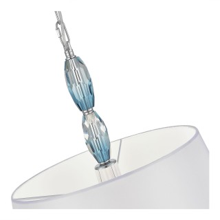 SL1759.103.03 Светильник подвесной ST-Luce Хром, Голубой/Белый E27 3*40W LINGOTTI-foto3