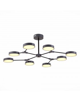 SLE6003-702-08 Светильник потолочный Серый/Серый LED 8*10W MONTA-foto2