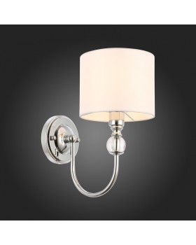 SLE111101-01 Светильник настенный Хром/Белый E14 1*40W LINNA-foto5