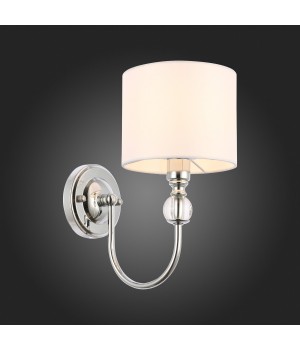 SLE111101-01 Светильник настенный Хром/Белый E14 1*40W LINNA-foto5
