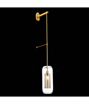 SL1048.311.01 Бра ST-Luce Латунь/Прозрачный E14 1*40W GERRIT-foto4