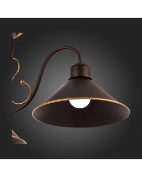 SLE120402-03 Люстра потолочная Темно-коричневый/Черный E27 3*60W CIOLLA-foto6