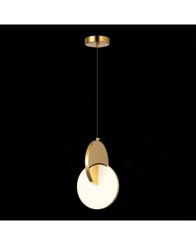 SL6107.213.01 Светильник подвесной ST-Luce Золотистый/Белый Золотистый LED 1*12W 3000K Eclisse-foto5