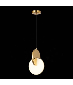 SL6107.213.01 Светильник подвесной ST-Luce Золотистый/Белый Золотистый LED 1*12W 3000K Eclisse-foto5