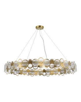 SL6133.303.16 Светильник подвесной ST-Luce Латунь/Прозрачный G9 16*5W 4000K SWATCH-foto2