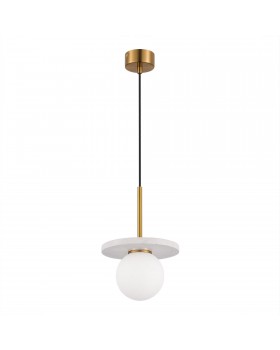 SL1191.353.01 Светильник подвесной ST-Luce Латунь/Латунь, Белый G9 1*5W 4000K NEBULA-foto2