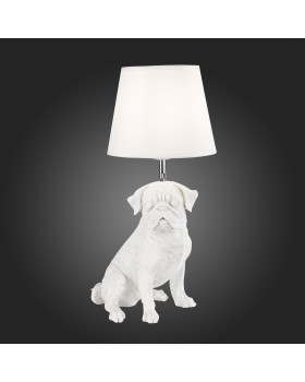 SLE115224-01 Прикроватная лампа Белый, Хром/Белый E27 1*40W NARNI-foto5