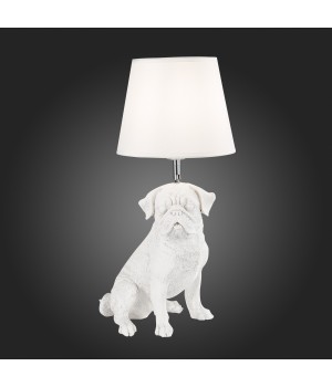 SLE115224-01 Прикроватная лампа Белый, Хром/Белый E27 1*40W NARNI-foto5