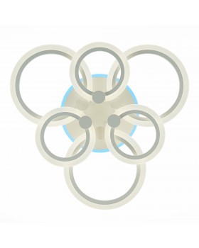 SLE500652-06RGB Светильник потолочный Белый/Белый LED 1*108W RGB 8W 3000-6000K CERINA-foto5