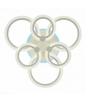 SLE500652-06RGB Светильник потолочный Белый/Белый LED 1*108W RGB 8W 3000-6000K CERINA-foto5