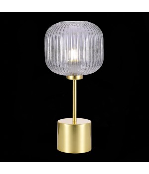 SL1154.304.01 Прикроватная лампа ST-Luce Латунь/Дымчатый E27 1*60W GRAN-foto3