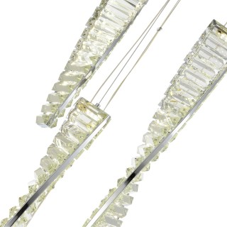 SL6205.103.05 Светильник подвесной ST-Luce Хром/Прозрачный LED 1*55W 3000K ELICA-foto3