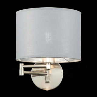 SLE300511-01 Бра Никель/Серый, Серебристый E27 1*40W BRESCIA-foto5