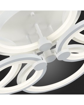 SLE200302-06 Светильник потолочный Белый/Белый LED 1*168W 3000-6000K LETO-foto10