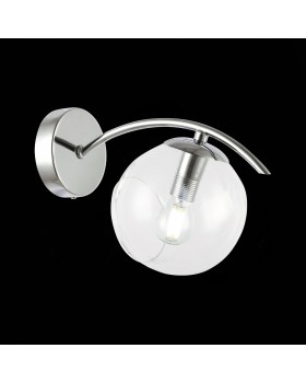 SLE102601-01 Бра Хром/Прозрачный E14 1*40W RATELLA-foto3