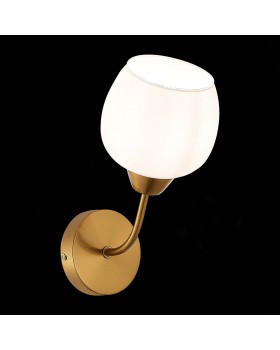 SLE1136-301-01 Бра Латунь/Белый E27 1*60W TRATTI-foto3