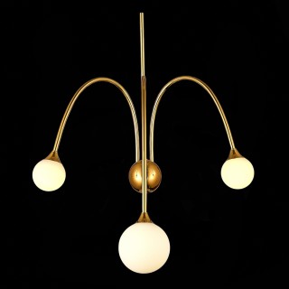 SL1187.201.03 Бра ST-Luce Золотистый/Белый G9 3*5W 4000K VIVE-foto4