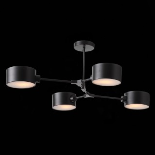 SLE183402-04 Люстра потолочная Черный/Черный E14 4*60W GIMENTO-foto8