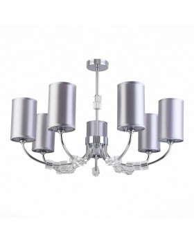 SLE156002-07 Люстра потолочная Хром/Серый E14 7*40W EMMI-foto2