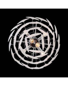 SLE104102-06 Люстра потолочная Хром/Белый E14 6*60W CHILLE-foto7