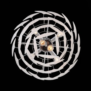 SLE104102-06 Люстра потолочная Хром/Белый E14 6*60W CHILLE-foto7