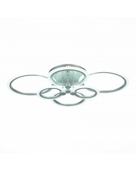 SLE500592-06 Светильник потолочный Серебристый/Белый LED 1*132W 3000-6000K CERINA-foto3