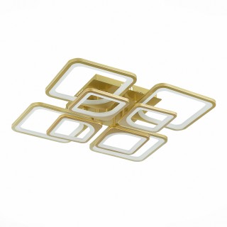 SLE500422-08 Светильник потолочный Золотистый/Белый LED 1*224W 3000-6000K VALIA-foto4