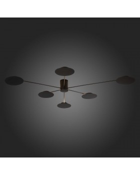 SL6006.402.06 Светильник потолочный ST-Luce Черный/Черный LED 6*5W 3000K Tondo-foto5