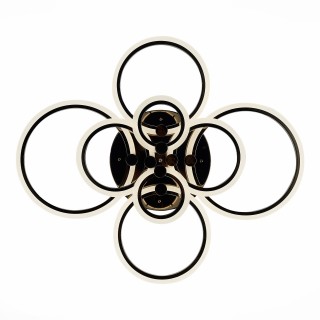 SLE500582-08 Светильник потолочный Темный хром/Белый LED 1*212W 3000-6000K CERINA-foto5