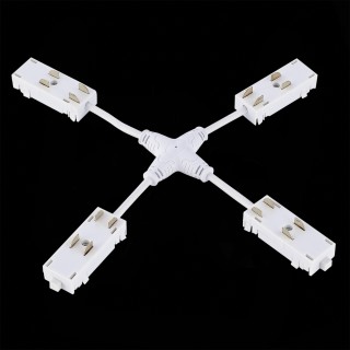 ST015.522.20 X- образный коннектор Skyline 220 ST-Luce Белый SKYLINE 220-foto2