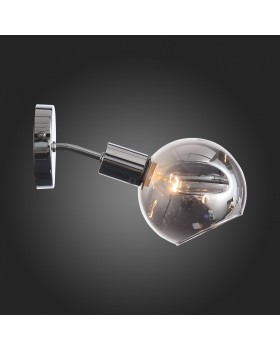 SLE155101-01 Светильник настенный Хром/Дымчатый E14 1*60W GENTORE-foto8