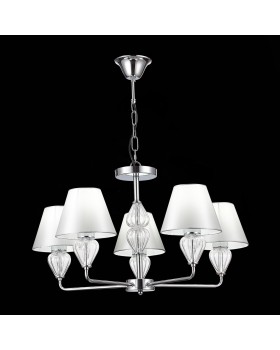 SLE107413-05 Люстра подвесная Хром/Серебристый E14 5*60W DALIDA-foto9