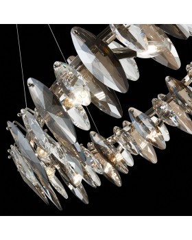 SL1227.103.12 Люстра подвесная ST-Luce Никель/Прозрачный E14 12*40W ANCONA-foto6