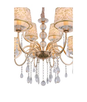 SL176.203.12 Люстра подвесная ST-Luce Золото, Прозрачный/Бежевый, Золото E14 12*40W AUMENTATO-foto10