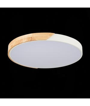 SLE200952-01 Светильник потолочный Белый, Светлое дерево/Белый LED 1*45W 3000K/4000K/6000K FESTA-foto6