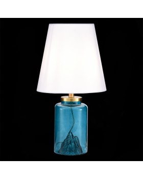 SL1000.214.01 Прикроватная лампа ST-Luce Синий/Белый E27 1*40W ANDE-foto4