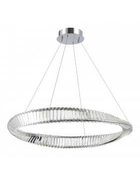 SL6204.121.01 Светильник подвесной ST-Luce Хром/Прозрачный LED 1*58W 4000K RITORTO-foto2