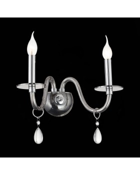 SL1113.401.02 Бра ST-Luce Хром, Дымчатый, Прозрачный E14 2*40W SIEMA-foto5