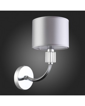 SLE107201-01 Светильник настенный Хром/Светло-серый E14 1*40W SNERE-foto8