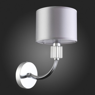 SLE107201-01 Светильник настенный Хром/Светло-серый E14 1*40W SNERE-foto8