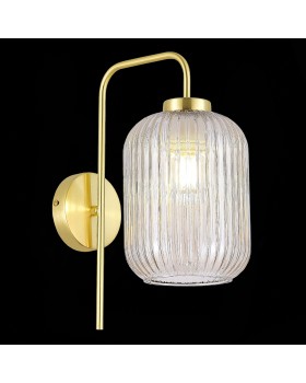 SL1154.331.01 Бра ST-Luce Латунь/Коньячный E27 1*60W GRAN-foto2